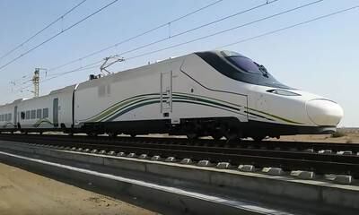 The Haramain High Speed Railway connects the two holy cities of Islam, Makkah and Madinah. Photo: Saudi Rail