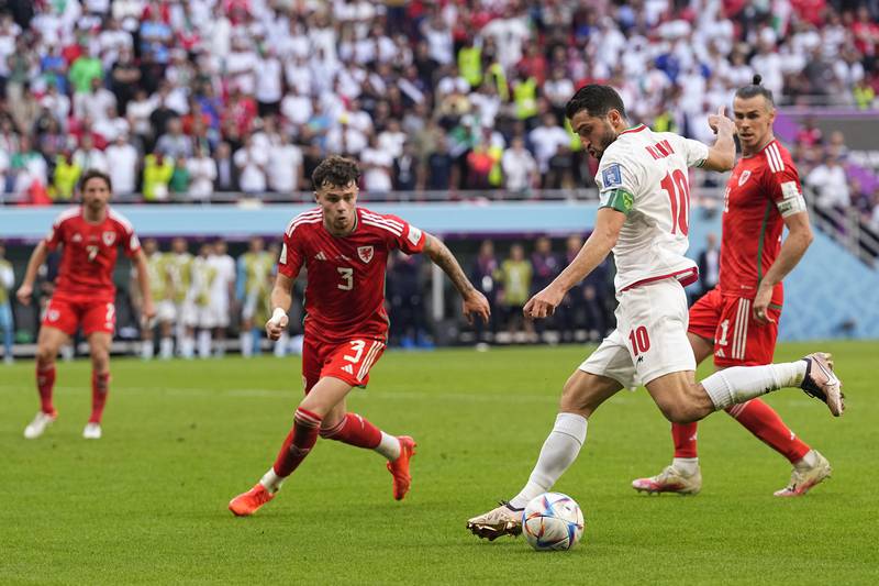 SUBS: Karim Ansarifard (Sardar Azmoun, 68)  6 - The veteran forward posed more questions of Wales’ creaking backline, but was unable to land a clear sight of goal. AP