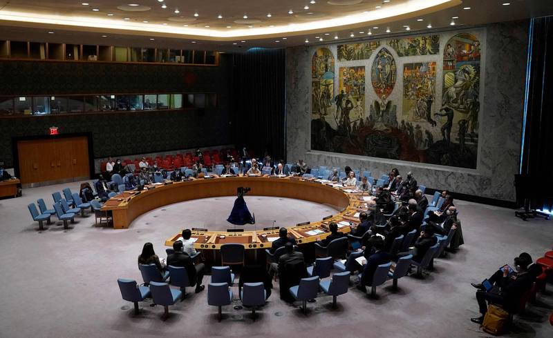 The UN Security Council meets on threats to international peace and security in New York. AFP