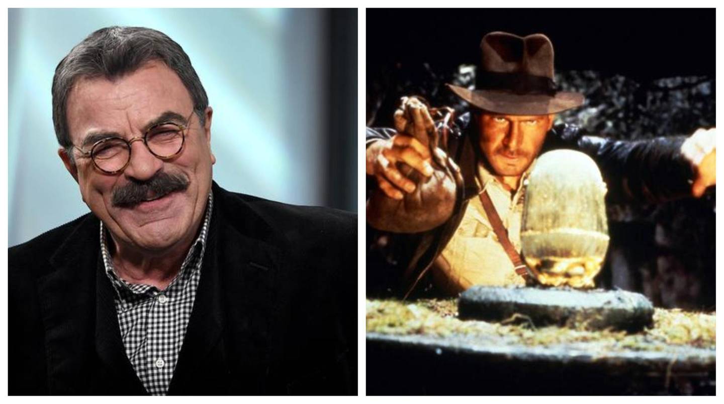 Tom Selleck even did a screen test to play Indiana Jones. AFP, Paramount Pictures