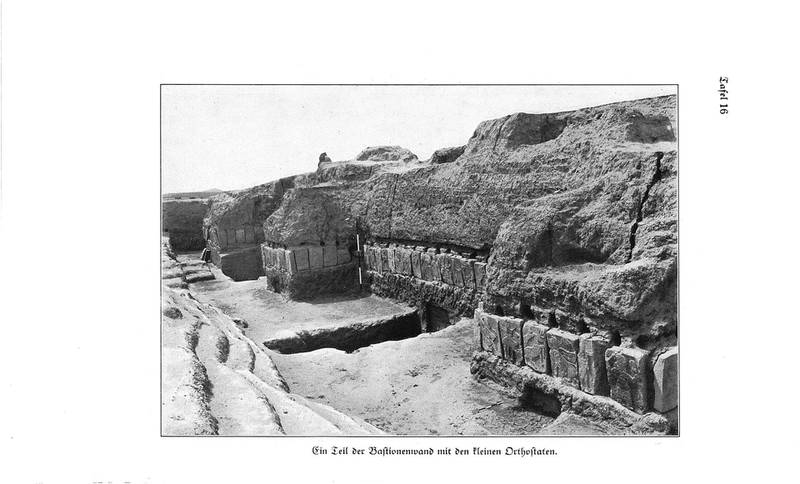 The excavated site at Tell Halaf. Courtesy Rayyane Tabet 