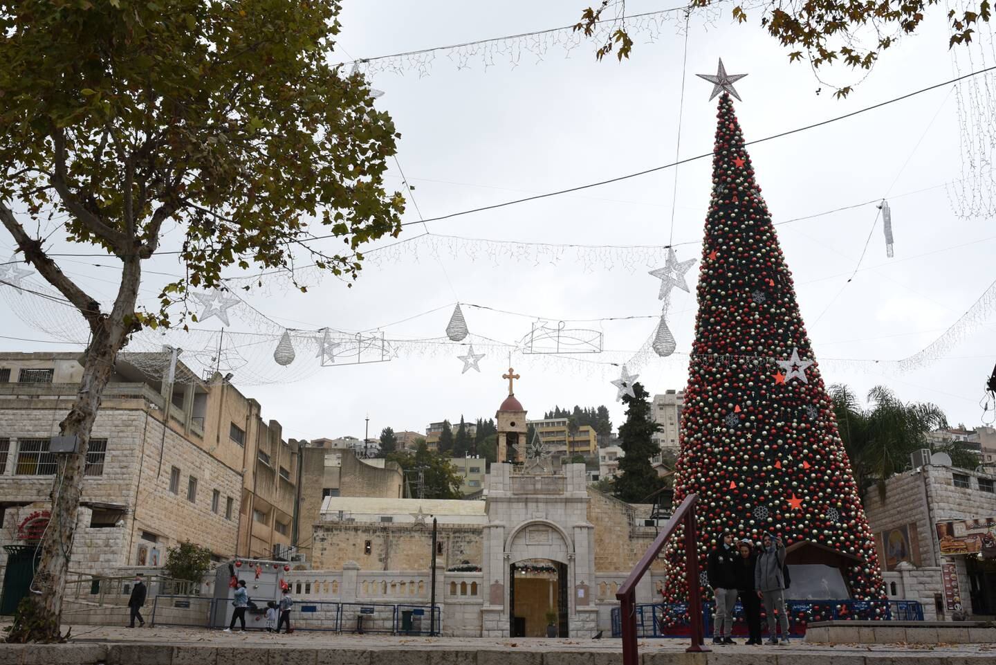 Mental health ahead of a corona Christmas in Nazareth. Rosie Scammell for The National