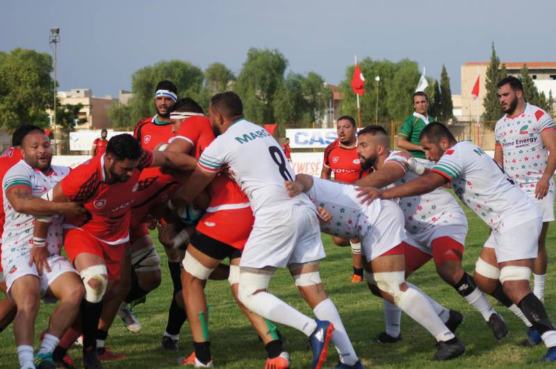 Rugby World Cup qualifier and Rugby Africa World Cup match between Tunisia v Morocco at Stade Mustapha Ben Jannet  in Monastir, Tunisia. Getty