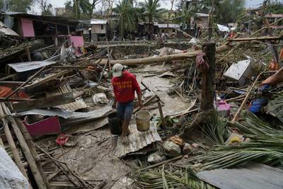 More than 300,000 people fled to safety before the storm made landfall. AP Photo