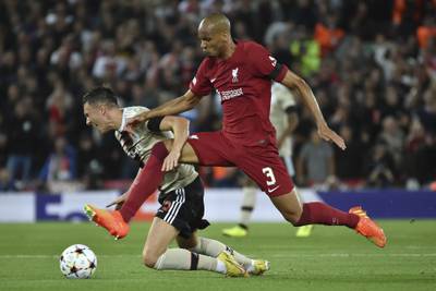 Fabinho (Al Ittihad): An integral part of a Liverpool squad that won the Champions League and Premier League in successive seasons following his move from Monaco in 2019. Capped 29 times for his country, the Brazilian midfielder joined the Saudi Pro League champions on a three-year contract. AP 