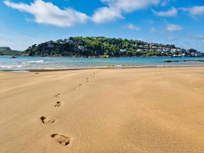 The Salcombe Estuary in South Devon. The average house price in Salcombe last year was a little more than £1.2 million. Photo: Devon and Cornwall Photography