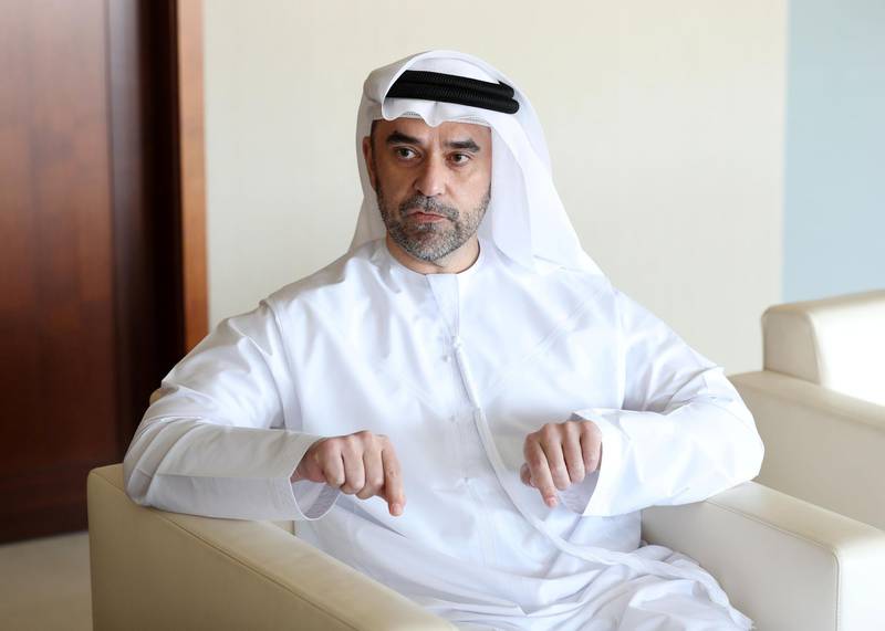 Abu Dhabi, United Arab Emirates - Reporter: Anna Zacharias: Omar Ghobash as he steps into his new role at the office of cultural diplomacy. Monday, February 3rd, 2020. Abu Dhabi. Chris Whiteoak / The National