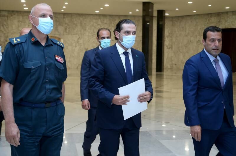 Saad Hariri was unable to form a government this year. EPA