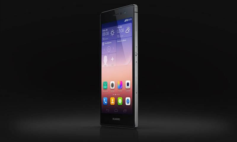 The Huawei Ascend P7 smartphone. Courtesy Huawei