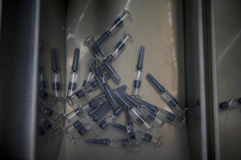 Doses of the Sinopharm vaccine have been sent to countries around the world, including the UAE. AFP