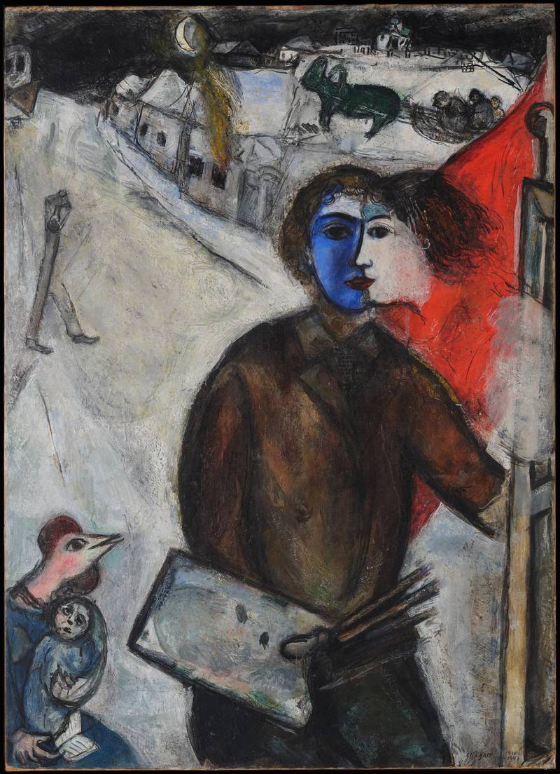 Marc Chagall's 'Entre chien et loup' (Between Darkness and Night) is among Louvre Abu Dhabi's latest acquisitions. DCT Abu Dhabi