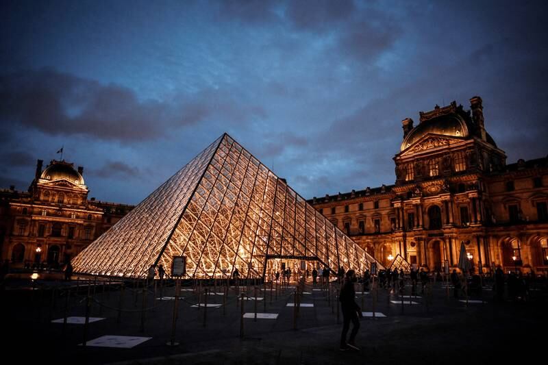 The partnership between Louvre Museum and Sotheby's is the first of its kind between a public museum and private auction house. AFP