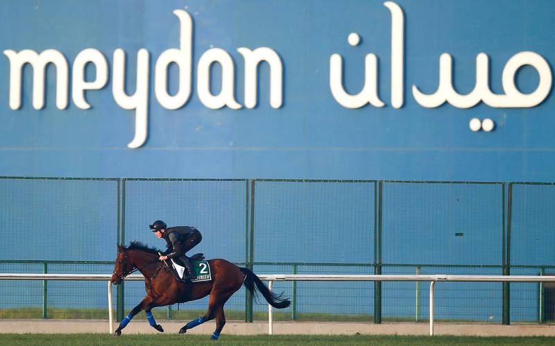 Dubai World Cup 2021 Contenders Take To Meydan Track To Prepare For Big Night In Pictures 5533