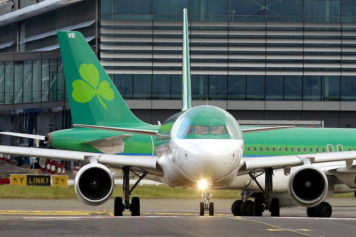 Ireland's Aer Lingus had the shortest flight delay times in the UK last year. Reuters