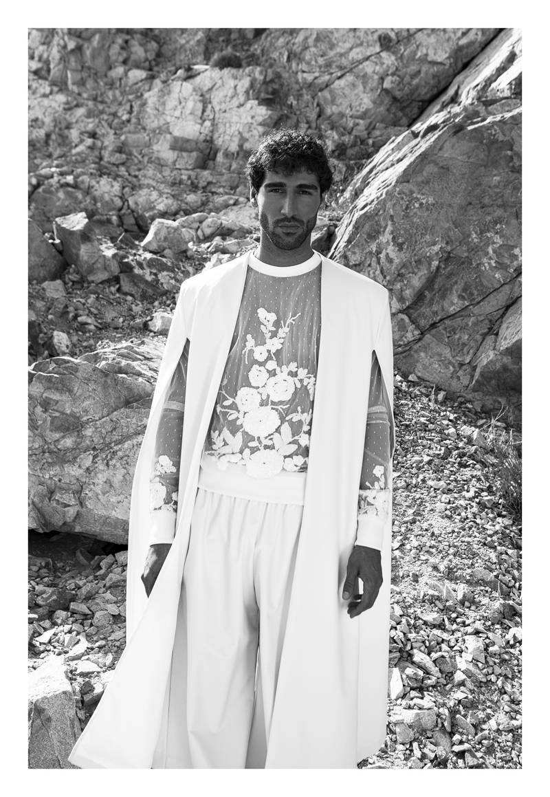 Sajad Pourhasan in an outfit by Amato. Photo: Tejaswi Ghagada