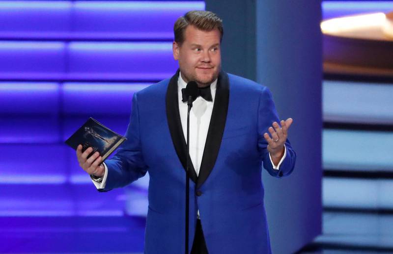 Presenter James Corden was awarded Outstanding Directing for a Limited series, Movie or Dramatic special Reuters