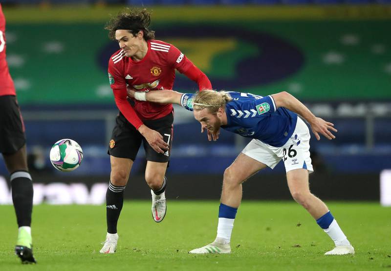 Tom Davies (Gomes) – 5: In the build-up to United’s first goal, he was nowhere to be seen as Martial slid the ball through to Cavani. Davies found himself partly to blame for United’s second too as he failed to stop Martial from slotting home. AP