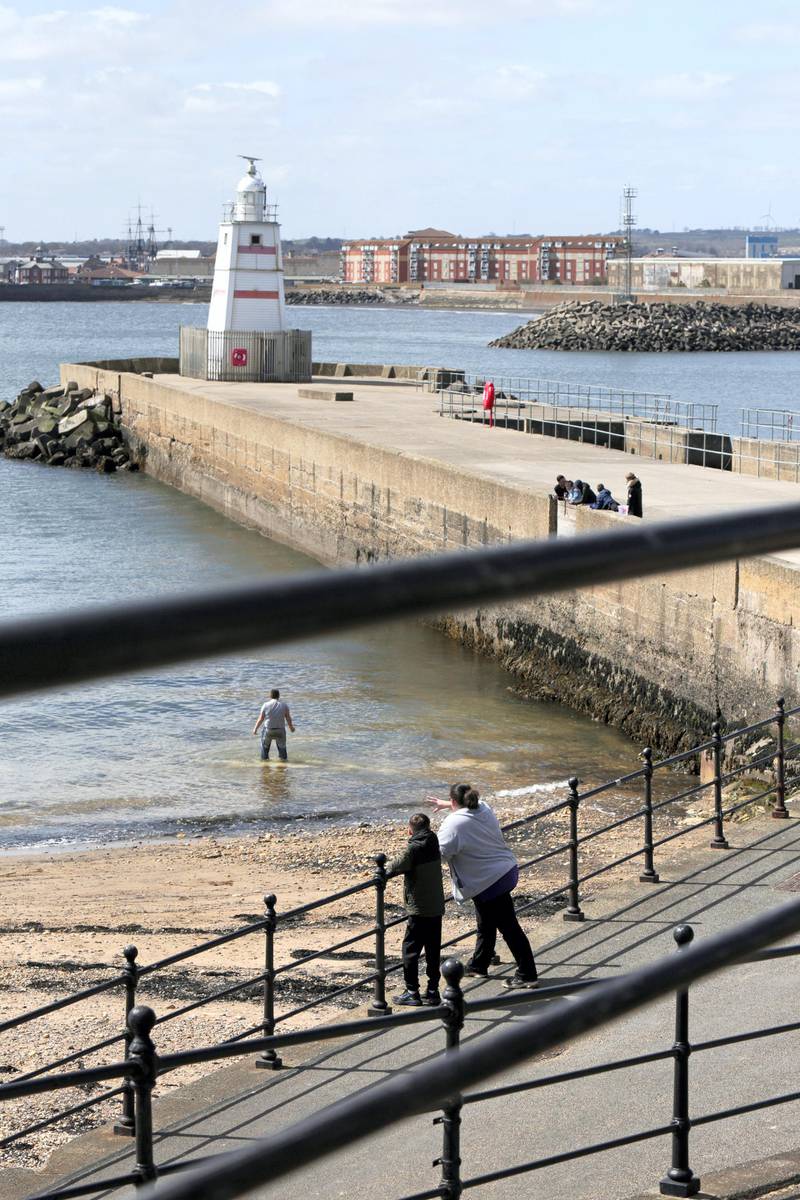 Hartlepool's Headland. Photograph: Stuart Boulton