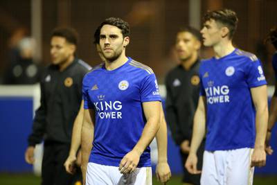 LEICESTER, ENGLAND - JANUARY 03: Matty James of Leicester City ahead of the Premier League 2 match between Leicester City and Wolverhampton Wanderers at Holmes Park on January 3, 2020 in Leicester, England. (Photo by Plumb Images/Leicester City FC via Getty Images)