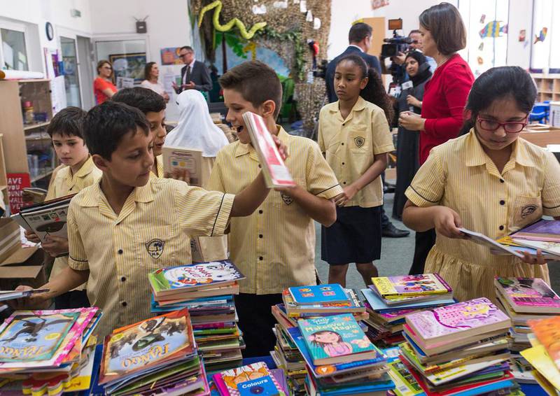 In the UAE, 16,471 children and private schools took part in the Progress in International Reading Literacy Study. Alex Atack for The National