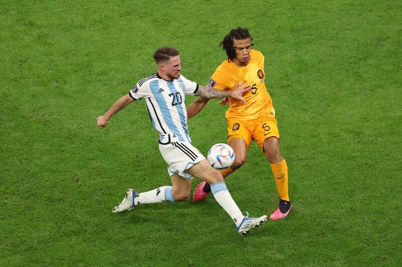 Nathan Ake - 6. Did well to cut out Molina’s early cross but didn’t do enough to match Lionel Messi as he set up the opener. Made some brilliant challenges, especially in extra time. Getty