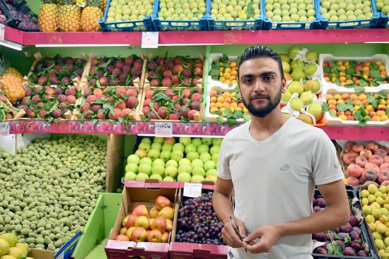 Syrian refugee Youssef Mustafa Akil, 22, from Idlib, Syria, speaks during an interview as he works inside a grocery store in Beirut, Lebanon. Youssef Mustafa Akil works in a grocery store in Beirut as he used to work as an Aluminum Carpenter in Syria. Due to the situation in Syria, my family and I had to migrate from Syria under very difficult circumstances. Our only hope was to return to our home country as we have been out since 2012/13. And now due to Caesar Act, we will not be able to go back. World Refugee Day is marked annually on 20 June. According to the UNHCR, more and more refugees today live in urban settings outside refugee camps. EPA