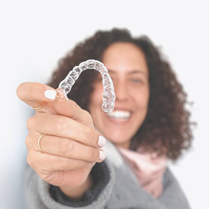 The global market for clear aligners is expected to reach about $16bn by 2028, according to a report. Photo: Eon Dental