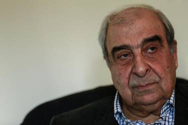 Syrian writer and activist Michel Kilo died of Covid-19 on April 19, 2021. AFP