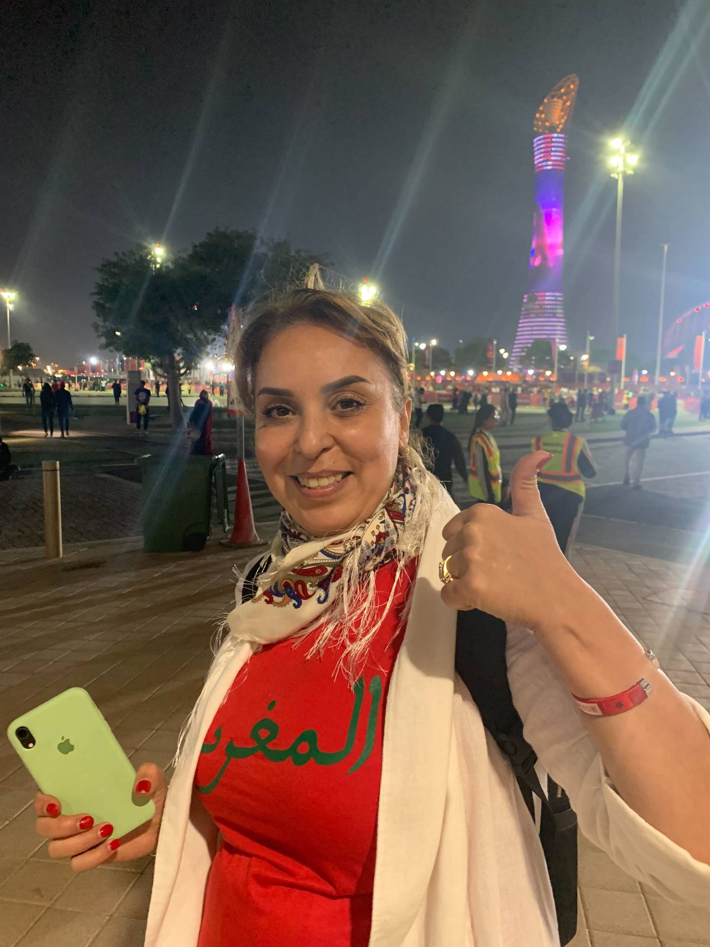 Wafaa Daoui believes Morocco can challenge for the World Cup again in 2026. Photo: Ali Al Shouk / The National