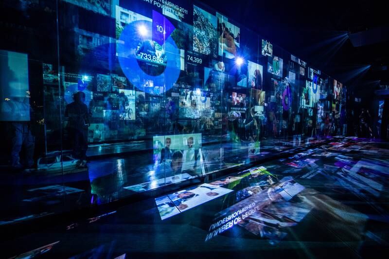 Visitors to the Japanese pavilion will walk through an infinity mirror room which juxtaposes their own images with those depicting social and environmental challenges facing the world today.