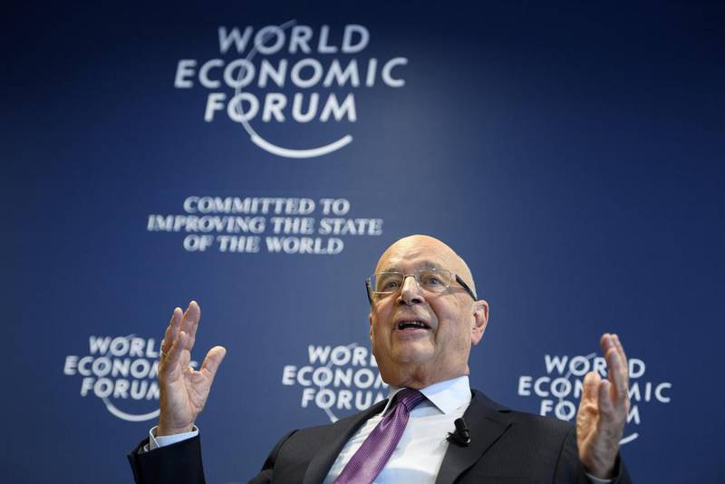 Klaus Schwab, the founder of WEF. Laurent Gillieron via AP