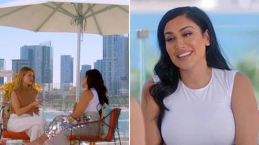 Huda Kattan stars in the second episode of Rosie Huntington-Whiteley’s new six-part Quibi series, 'About Face'. Quibi 