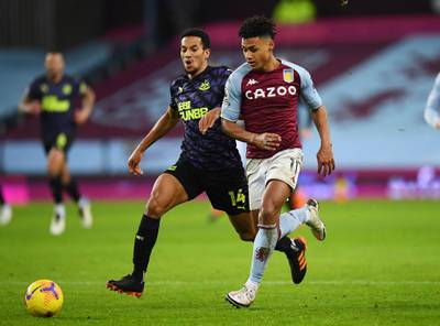 Isaac Hayden - 5: Some crunching tackles in the middle of the park but generally given run around by lively Villa midfield. Usually one of Newcastle's most consistent performers, even he is struggling in a team devoid of confidence and an obvious gameplan. Reuters