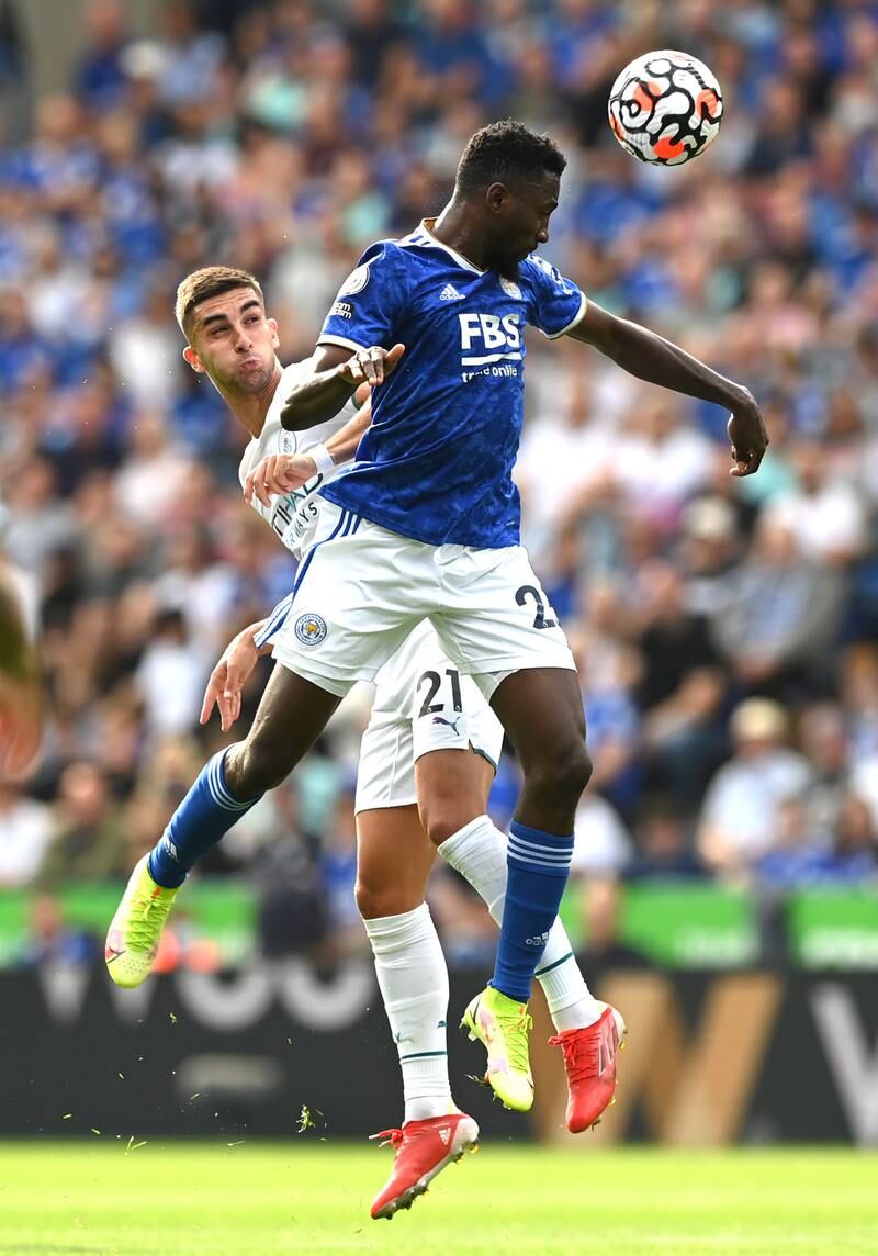 Wilfred Ndidi 6 - Dealt with the danger effectively when the ball found its way into central areas.  Getty Images