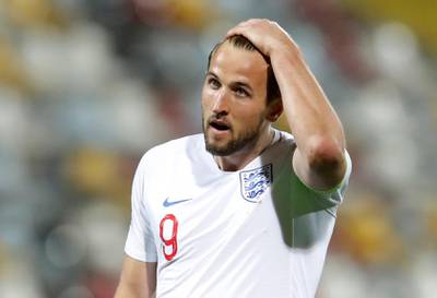 England's Harry Kane failed to score against Croatia. Reuters
