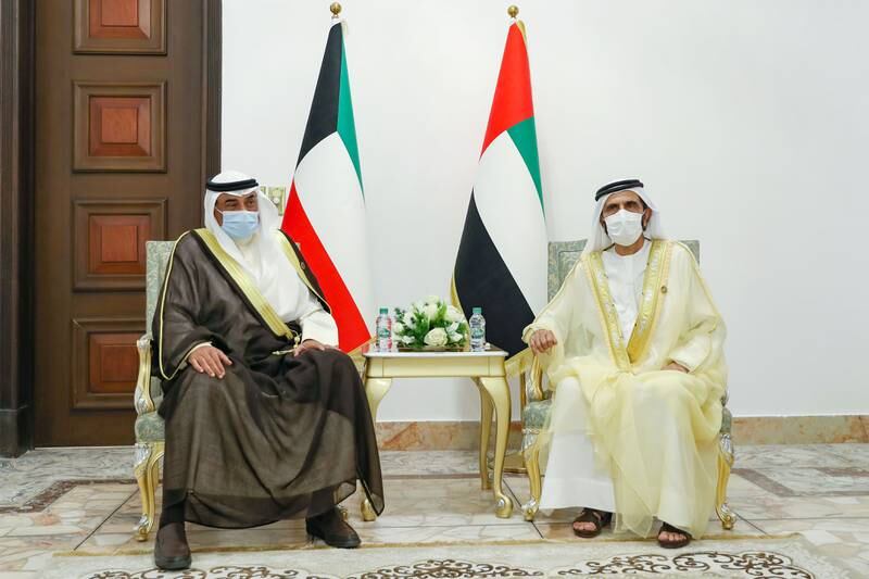 Sheikh Mohammed and Sheikh Sabah discussed bilateral relations. Wam