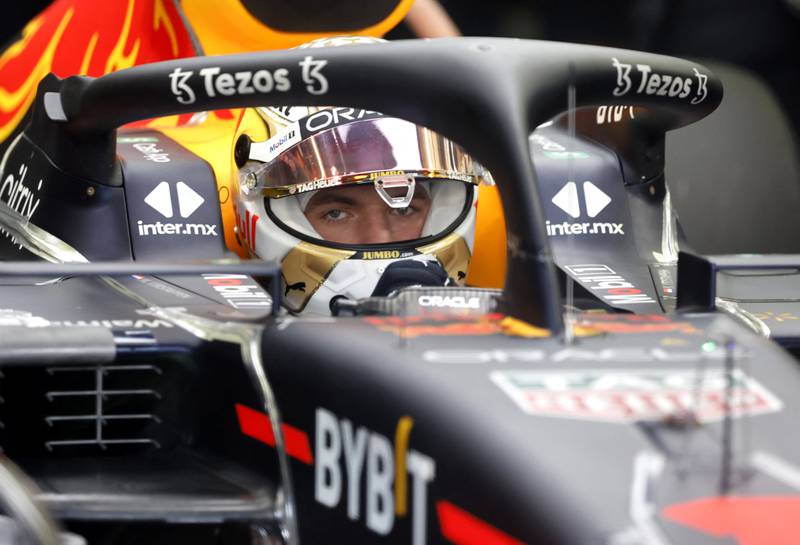 Red Bull's Max Verstappen during testing. Reuters