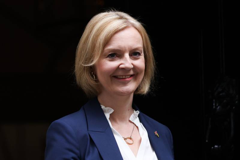 British Prime Minister Liz Truss will address the UN General Assembly on Wednesday. Bloomberg