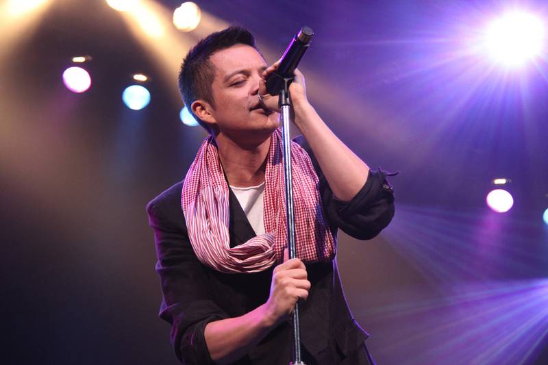 Filipino rock star Bamboo. Photo: Pace Events Dubai