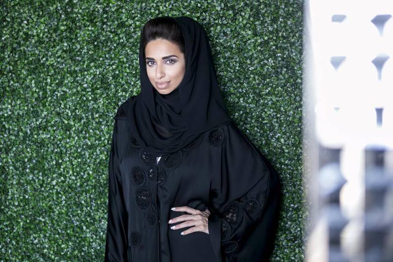 Rouge Couture founder Sara Al Madani has several other business roles. Reem Mohammed / The National