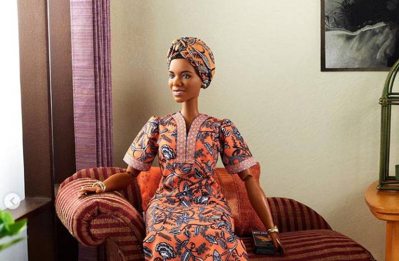 Mattel has added a Maya Angelou doll to its Inspirational Women series. Instagram / Barbie