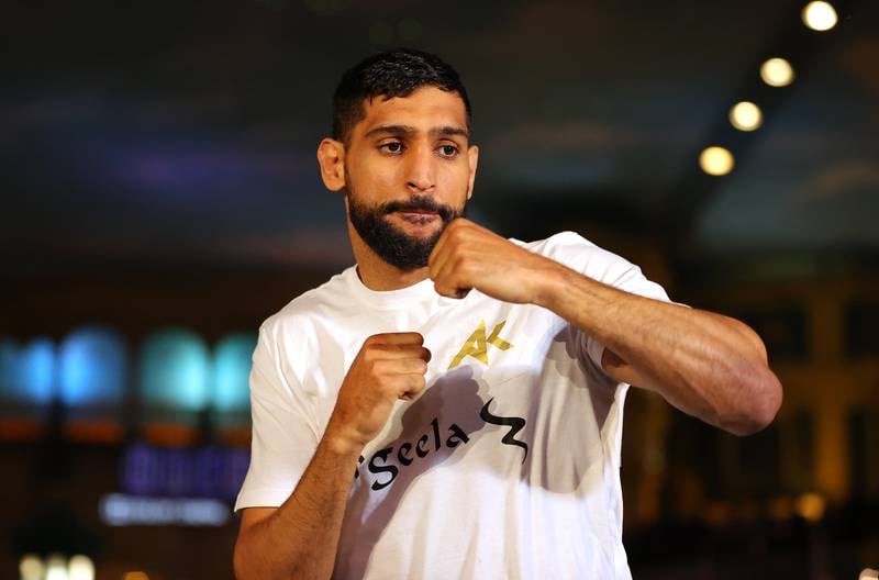 Amir Khan was with his wife when they were robbed in the street and his watch was stolen. Getty