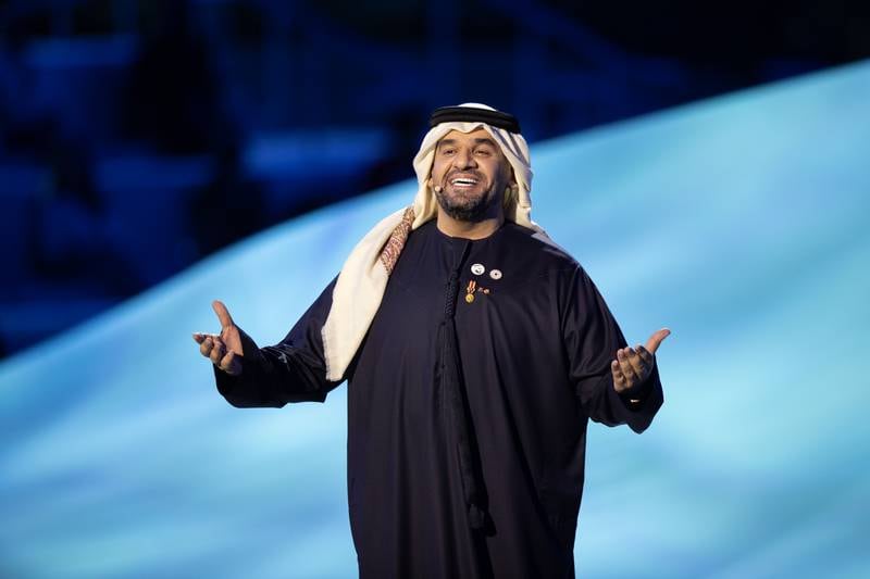 Emirati singer Hussain Al Jassmi will play two shows at the Royal Opera House Muscat. Photo: Expo 2020 Dubai