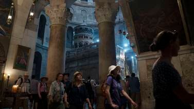 An image that illustrates this article Church leaders in Jerusalem warn of dangers to Christian heritage