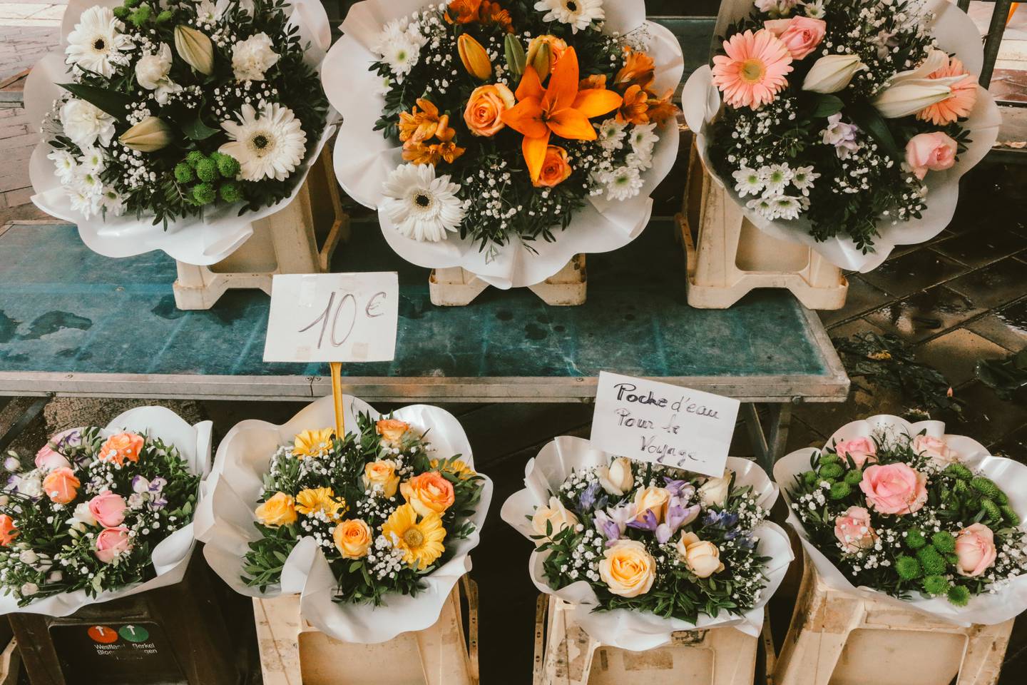 Early risers can explore Nice's flower market, which has been around for over 100 years.  Photo: Kylie Pazz/Unsplash