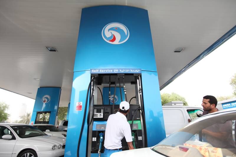 9-July-2012, Al Muror, ADNOC Petrol Station, Abu Dhabi.

The Abu Dhabi National Oil Company (ADNOC) has been contemplating to relaunch the automated petrol stations in the Emirate of Abu Dhabi. As per the plan, half of machines at the forecourts of each filling stations, will be converted to automatic and rest will be manned by attendants. Fatima Al Marzooqi/The National.