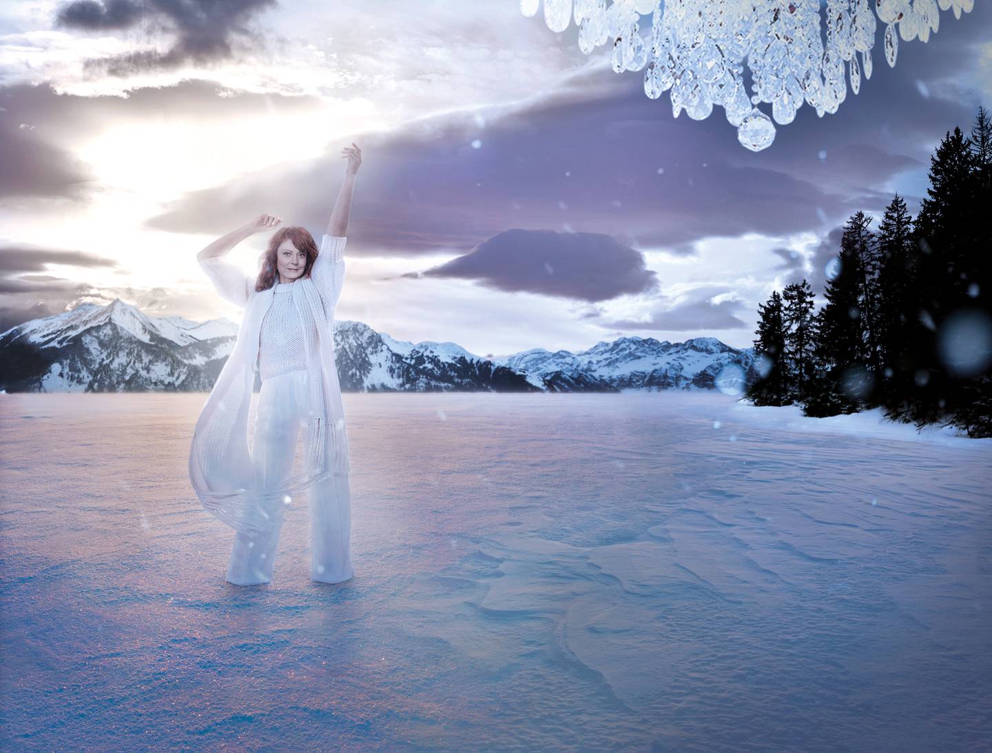 Susan Sarandon in Fairmont's 'Experience the Grandest of Feelings' ad campaign as the new global ambassador for the resort chain. Photo: Fairmont