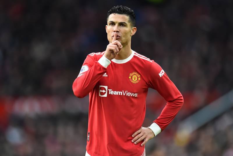 Cristiano Ronaldo  - 6: Shot wide after eight minutes and fired free-kick went over soon after. Had another shot deflected over. Leaped high and cleverly headed to set up Fernandes after 25 minutes. Much quieter in the second half. Seldom has a supporting player around him when United attack centrally. EPA