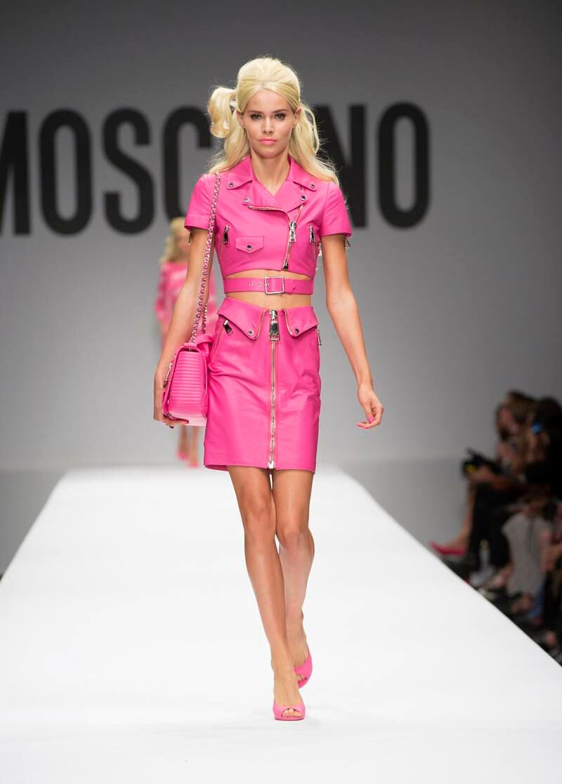 Moschino: Jeremy Scott Barbie inspiration