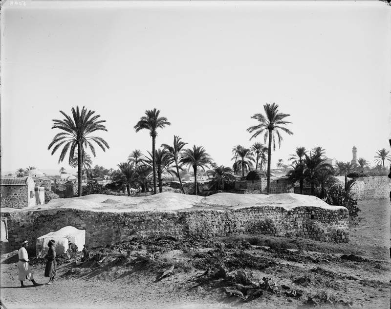 Jaffa (Joppa) and environs. Lydda (Lod), reputed home of St. George and the dragon. between 1898 and 1914. Library of Congress